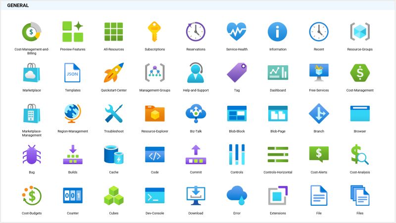 Microsoft Icons